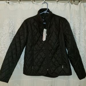 Black Quilted Jacket